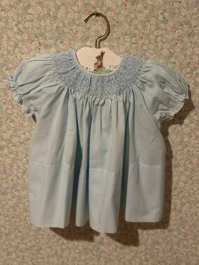 baby smocked dress
